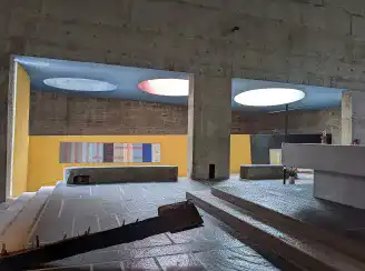 Vue intérieure de l'église