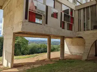 Vue extérieure du réfectoire